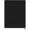 Kalendarz tygodniowy MOLESKINE 2026, 12M, XL, twarda oprawa, 19x25cm, czarny