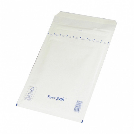 Koperty samoklejące z folią bąbelkową OFFICE PRODUCTS, HK, E15, 220x265mm/240x275mm, 10szt., białe
