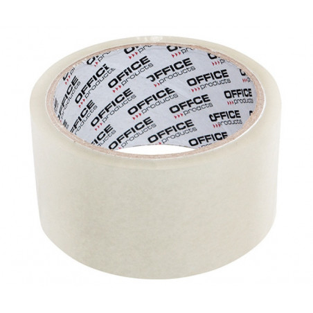 PAKIET Taśma pakowa OFFICE PRODUCTS Hot-Melt, 48mm, 50y, 45mikr., transparentna