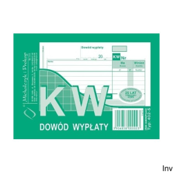 Dowód Wypłaty A6 80 kartek...