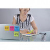 Multi kostka samoprzylepna POST-IT Super Sticky (2014-SC-BYFG),76x76mm, 4x75 kart., mix kolorów