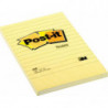 PAKIET Karteczki samoprzylepne POST-IT w linię (660), 102x152mm, 1x100 kart., żółte