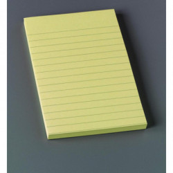PAKIET Karteczki samoprzylepne POST-IT w linię (660), 102x152mm, 1x100 kart., żółte