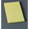 PAKIET Karteczki samoprzylepne POST-IT w linię (660), 102x152mm, 1x100 kart., żółte