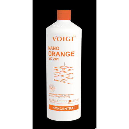 Voigt Nano Orange środek do mycia powierzchni 1l zapach pomarańczowy do marmuru, ceramiki, PCV i tworzyw sztucznych