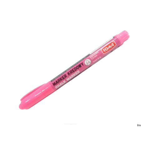 Marker kredowy Toma różowy 1,5mm 6g tuszu