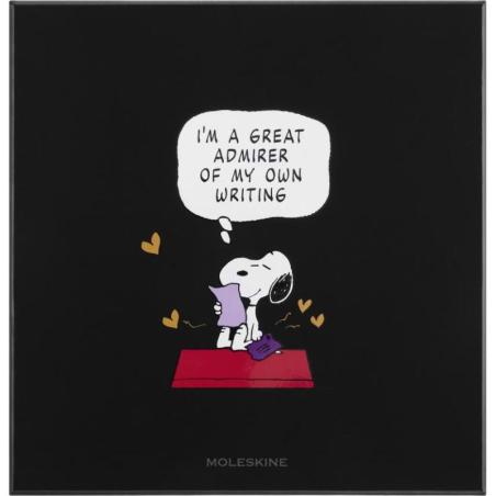Zestaw MOLESKINE Peanuts Themed 2025, notes Snoopy + 4 ołówki, edycja limitowana, w pudełku