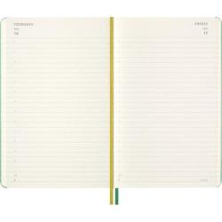 Kalendarz dzienny MOLESKINE 2026, 12M, L, twarda oprawa, 13x21cm, Peanuts Charlie&Snoopy