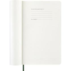 Kalendarz dzienny MOLESKINE 2026, 12M, L, miękka oprawa, 13x21cm, myrtle green