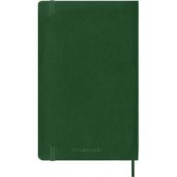 Kalendarz dzienny MOLESKINE 2026, 12M, L, miękka oprawa, 13x21cm, myrtle green