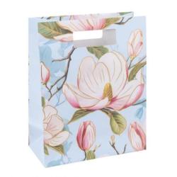PAKIET Torebka na prezenty DONAU HOME, laminowana, 26x32,5x10cm, całoroczna, z rączką, mix wzorów
