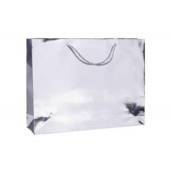 PAKIET Torebka na prezenty DONAU HOME, laminowana, 40x30x10cm, całoroczna, z rączką, mix kolorów