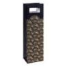 PAKIET Torebka na alkohol DONAU HOME, laminowana, 12x41,5x8cm, całoroczna, z rączką, mix wzorów