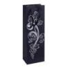 PAKIET Torebka na alkohol DONAU HOME, laminowana, 12x35,5x8cm, całoroczna, sznurek, mix wzorów