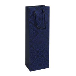 PAKIET Torebka na alkohol DONAU HOME, laminowana, 12x35,5x8cm, całoroczna, sznurek, mix wzorów