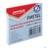 Bloczek samoprzylepny Office Products 76x76mm 100 sztuk pastelowy niebieski 70gsm