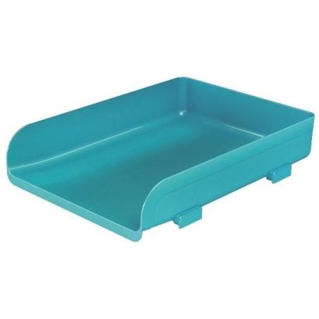Półka na dokumenty Arda turkusowa 23x32 cm z utwardzonego materiału