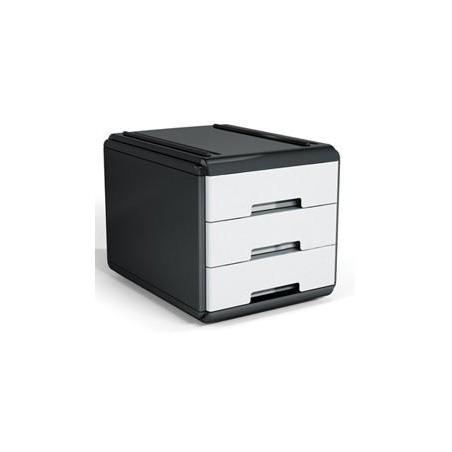 Organizer biurowy Arda MyDesk biały z 3 szufladami i systemem cichego zamykania