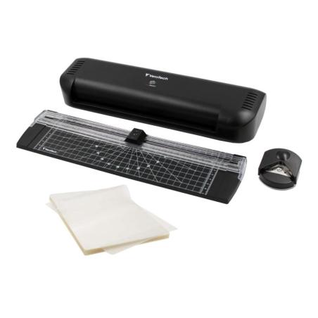 Verotech zestaw laminator A3 VL-530, trymer A4 VT-100, zaokrąglacz rogów VR-200, 30 folii do laminowania