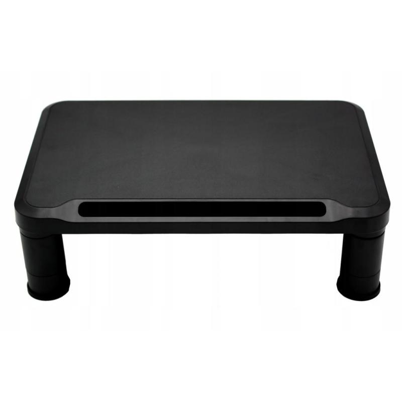 Podstawka pod monitor laptopa Verotech 10004 z regulacją wysokości, czarna, 38 x 24 x 12 cm