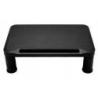 Podstawka pod monitor laptopa Verotech 10004 z regulacją wysokości, czarna, 38 x 24 x 12 cm