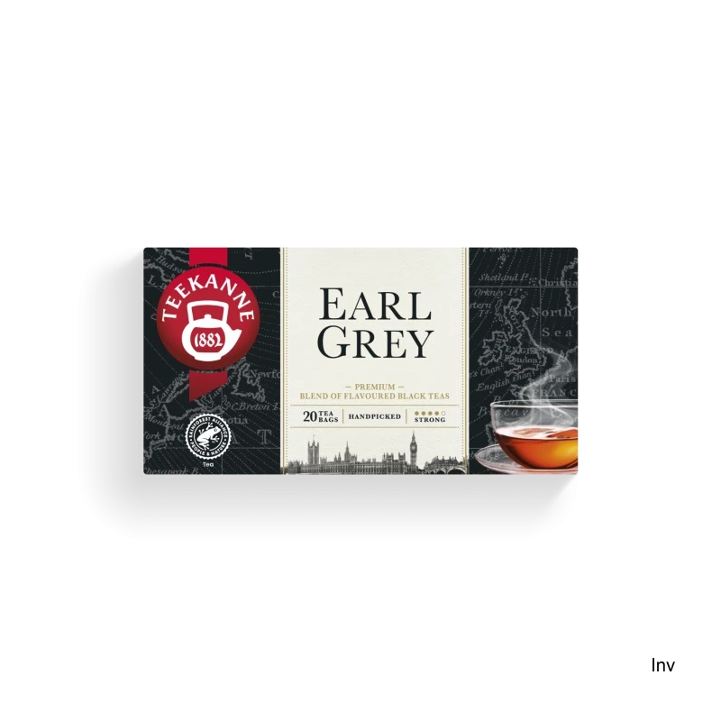 Herbata TEEKANNE Earl Gray 20 kopert czarna z olejkiem bergamotki