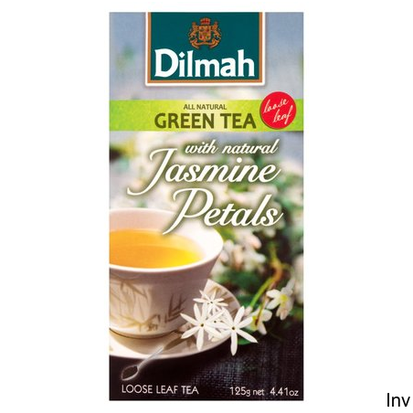 Herbata DILMAH jaśminowa sypka 125g zielona