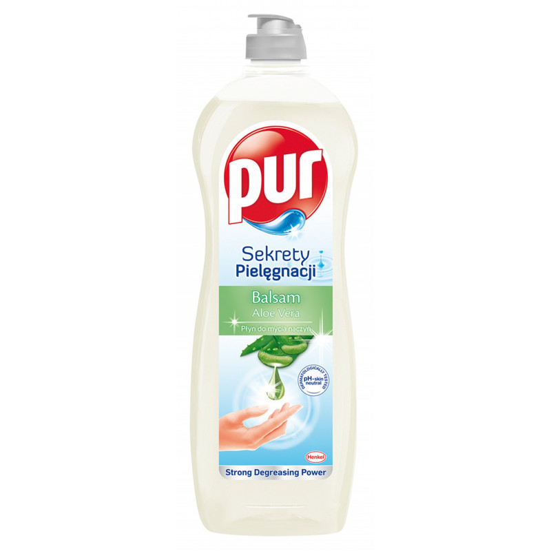 Płyn do mycia naczyń PUR Aloes, 750ml