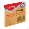 Bloczek samoprzylepny Office Products 76x76mm 100 sztuk kolor pomarańczowy 70gsm