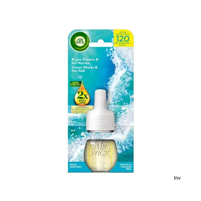 Air Wick Odświeżacz Elektryczny Bryza Oceanu Sól Morska wkład 19 ml