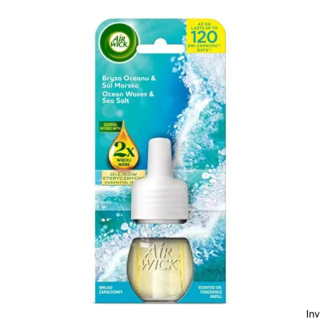 Air Wick Odświeżacz Elektryczny Bryza Oceanu Sól Morska wkład 19 ml