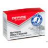 Spinacze okrągłe srebrne 33 mm, 100 sztuk, Office Products
