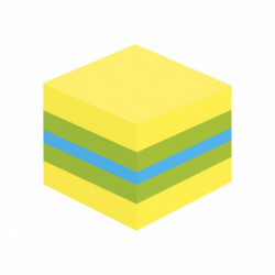 Mini Kostka samoprzylepna POST-IT (2051L), 51x51mm, 1x400 kart., cytrynowa