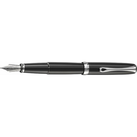 Pióro wieczne DIPLOMAT Excellence A2, F, czarne/srebrne
