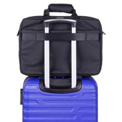 Torba na laptopa DONAU TRAVEL Vienna, 15,6", 10l, czarna