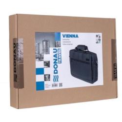 Torba na laptopa DONAU TRAVEL Vienna, 15,6", 10l, czarna