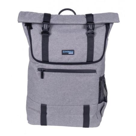 Plecak DONAU TRAVEL London, 15,6", 18l, szary