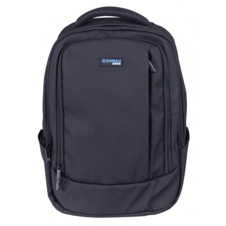 Plecak DONAU TRAVEL Berlin, 15,6", 16l, USB + kabel, czarny