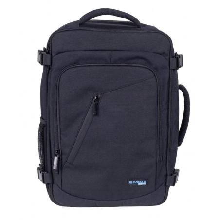 Plecak DONAU TRAVEL Warsaw, 15,6", 23l, USB + kabel, czarny