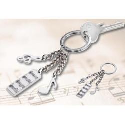 Brelok TROIKA 5 Sinfonie, 3 charmsy, metal