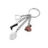 Brelok TROIKA Pferdegluck, 4 charmsy, emaliowany metal
