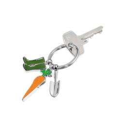Brelok TROIKA Garden Love, 3 charmsy, emaliowany metal