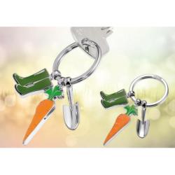 Brelok TROIKA Garden Love, 3 charmsy, emaliowany metal