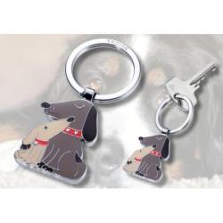 Brelok TROIKA Dog & Doggy, emaliowany metal