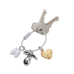 Brelok TROIKA Welcome Baby, 3 zawieszki, metal