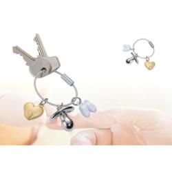 Brelok TROIKA Welcome Baby, 3 zawieszki, metal