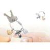 Brelok TROIKA Welcome Baby, 3 zawieszki, metal
