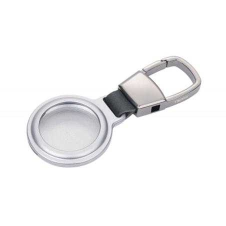Brelok TROIKA AirTag Holder, etui na AirTag, srebrny