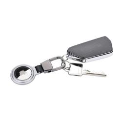 Brelok TROIKA AirTag Holder, etui na AirTag, srebrny