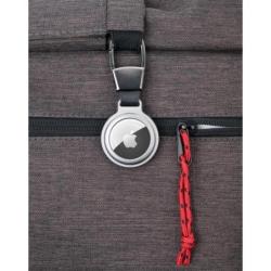 Brelok TROIKA AirTag Holder, etui na AirTag, srebrny